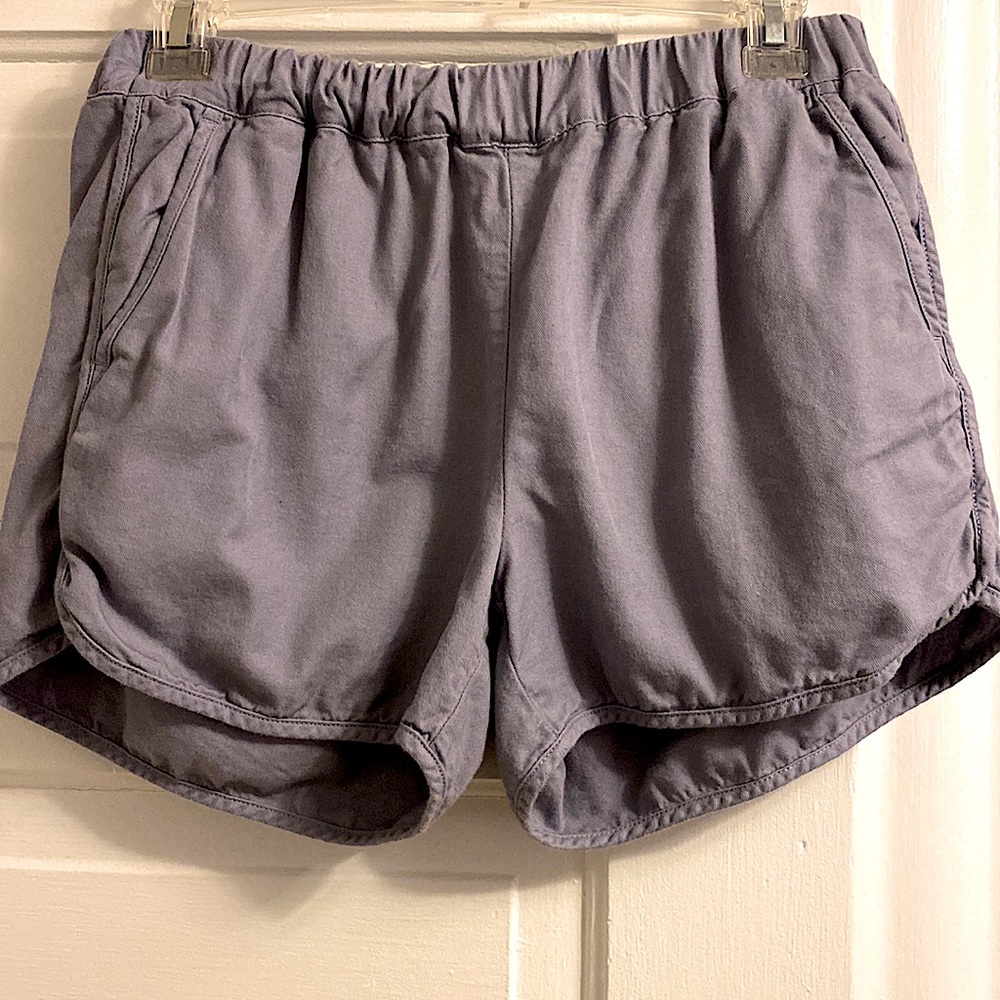 Madewell Periwinkle XS Pull-On Shorts